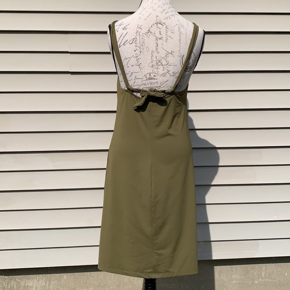 ATHLETA Kokomo Olive Green Dress - Picture 8 of 16